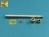 Aber 35L-261 Lufa 150mm z hamulcem do niemieckiego czołgu E-100 z wieżą Krupp 1/35